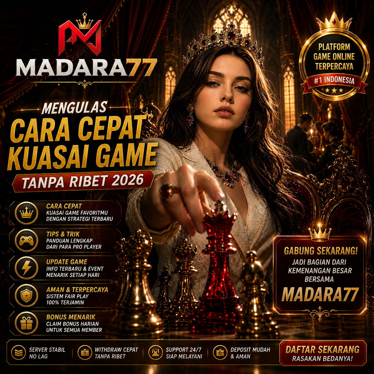 Banner MADARA77 Official